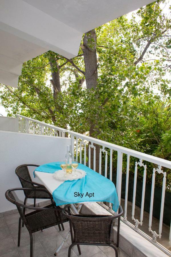 Skála Foúrkas Aello Sea-Seafront Apartments מראה חיצוני תמונה